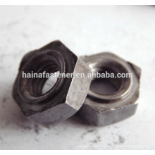 DIN929 steel weld nut M8,spot weld nut ,hexagon weld nut